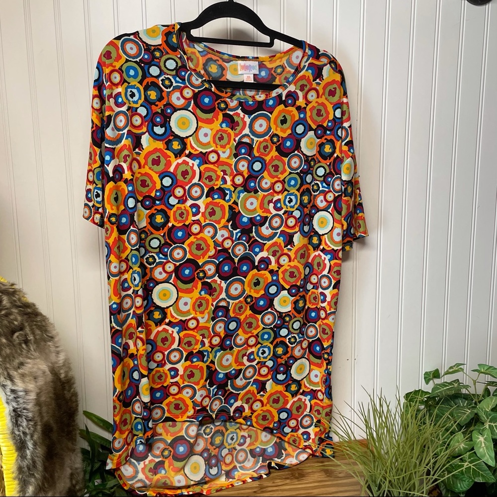 Irma Hi-Lo Flowy Tunic Top Size Xs